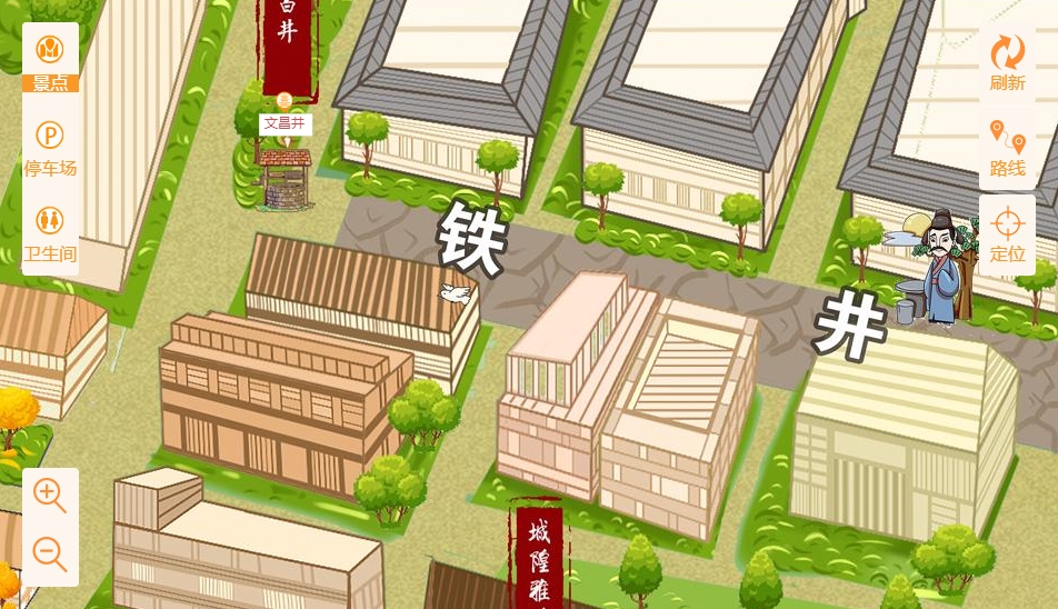 天柱智慧景区：手绘地图与语音导览的完美融合